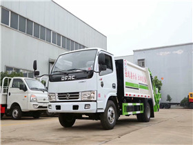 多利卡5方压缩垃圾车