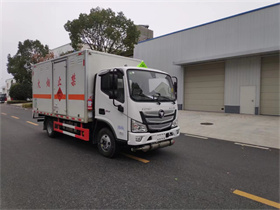 福田欧马可蓝牌爆破器材运输车